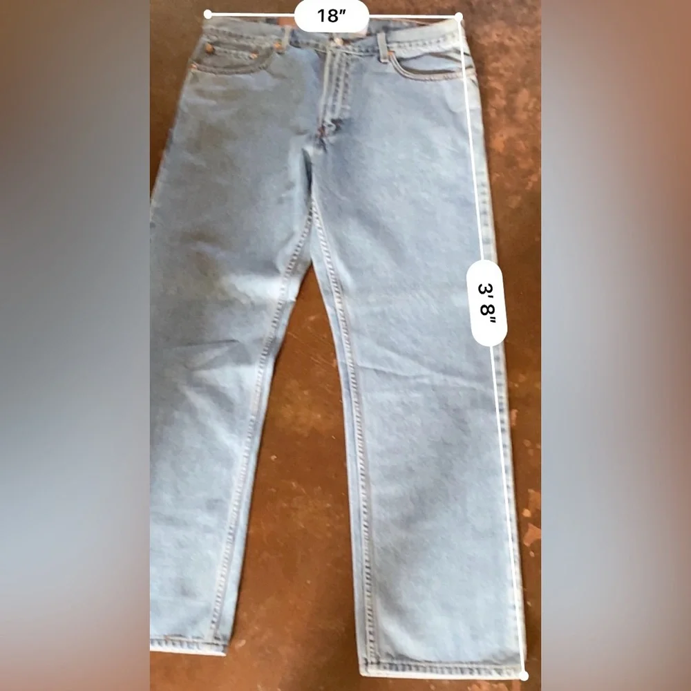 NWT Levi’s 505 Regular Fit Men’s 38X32 Denim Jeans‎